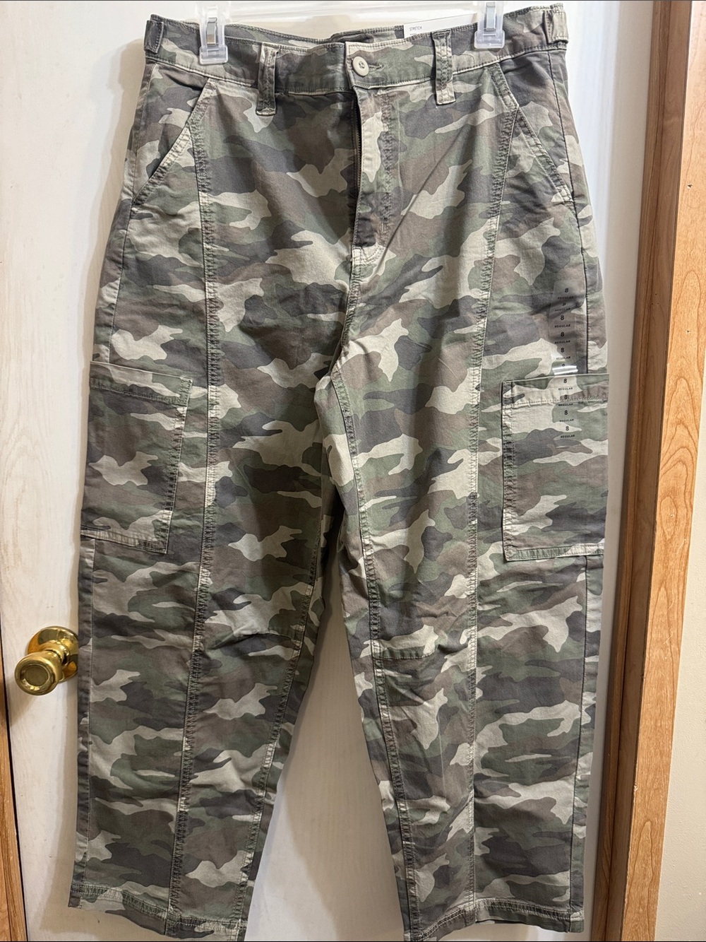 Women’s  AE Camo Cargo Pants - Green Camo